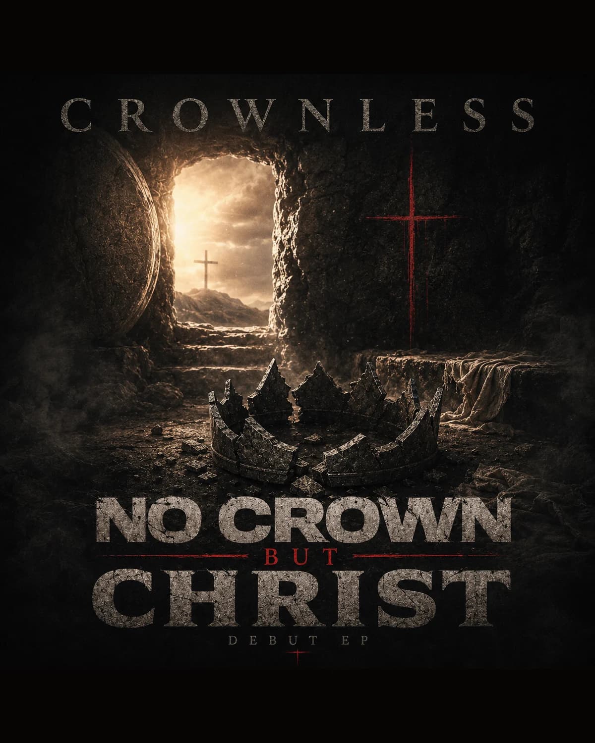 No Crown But Christ artwork